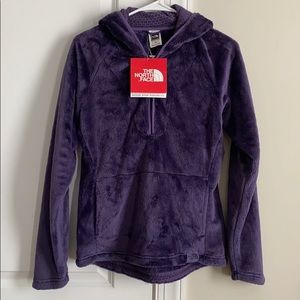 North Face ladies purple hoodie